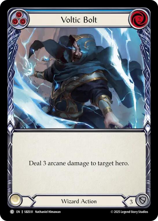 Voltic Bolt (Blue) [SBZ031] (Silver Age Chapter 3) | Card Citadel