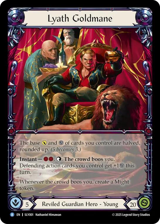 Lyath Goldmane [SLY001] (Silver Age Chapter 3) | Card Citadel