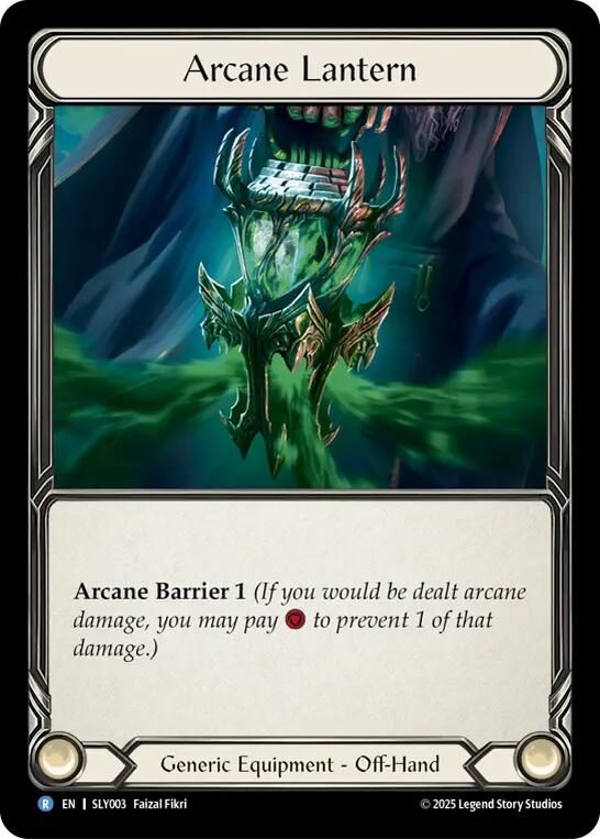 Arcane Lantern [SLY003] (Silver Age Chapter 3) | Card Citadel