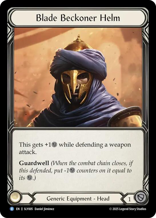 Blade Beckoner Helm [SLY005] (Silver Age Chapter 3) | Card Citadel