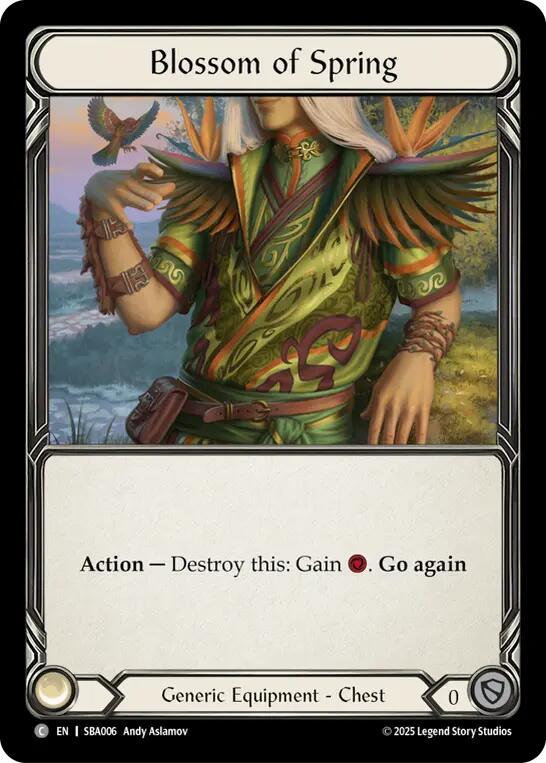 Blossom of Spring [SBA006] (Silver Age Chapter 3) | Card Citadel