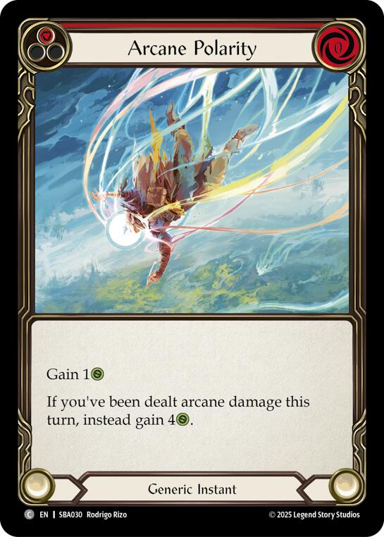 Arcane Polarity (Red) [SBA030] (Silver Age Chapter 3) | Card Citadel