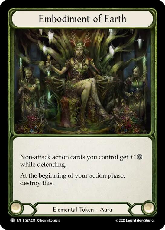 Embodiment of Earth [SBA034] (Silver Age Chapter 3) | Card Citadel