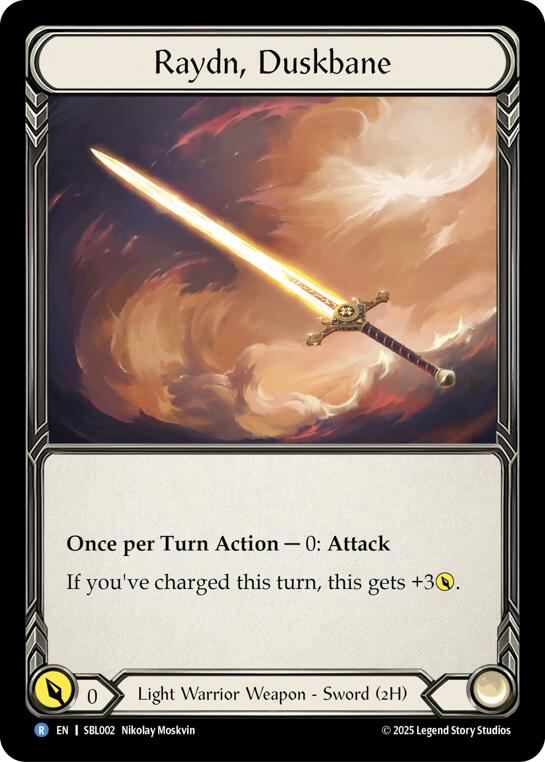Raydn, Duskbane [SBL002] (Silver Age Chapter 3) | Card Citadel
