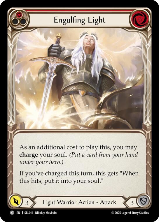 Engulfing Light (Red) [SBL014] (Silver Age Chapter 3) | Card Citadel