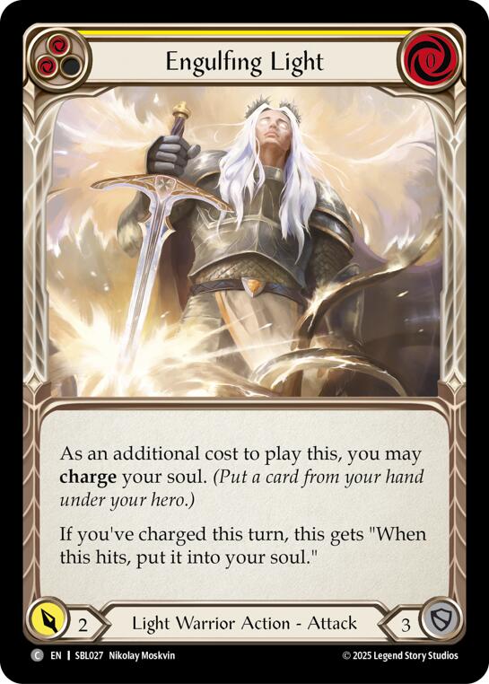 Engulfing Light (Yellow) [SBL027] (Silver Age Chapter 3) | Card Citadel