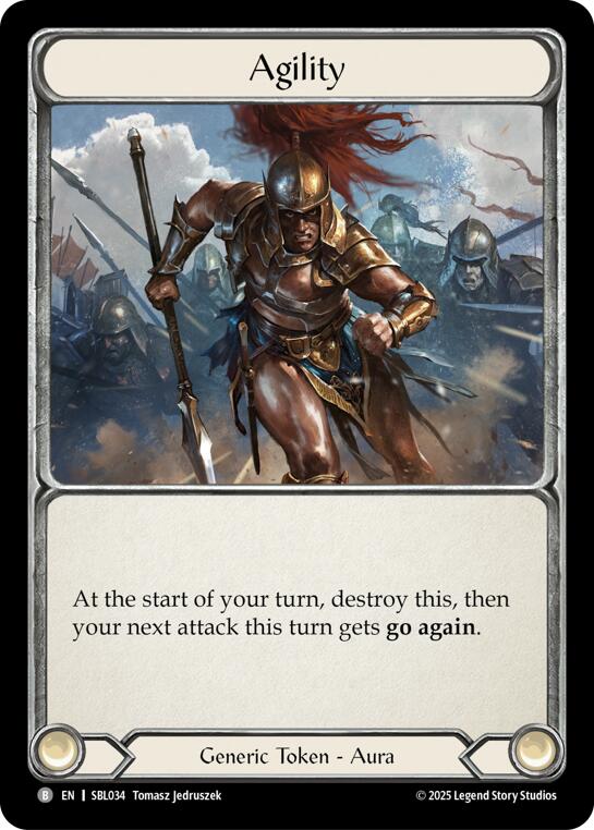 Agility [SBL034] (Silver Age Chapter 3) | Card Citadel