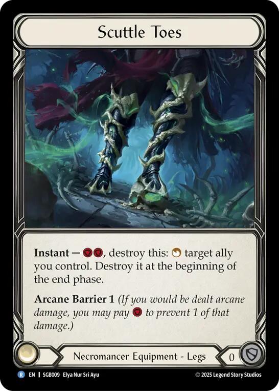 Scuttle Toes [SGB009] (Silver Age Chapter 3) | Card Citadel