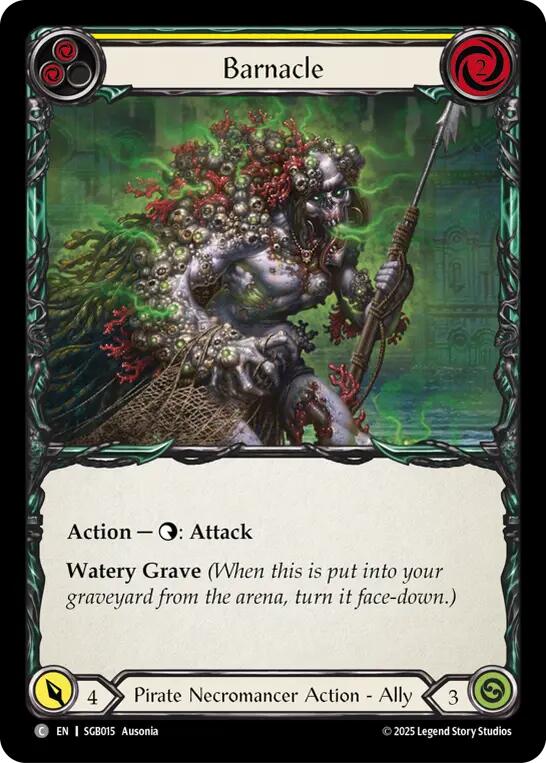 Barnacle (Yellow) [SGB015] (Silver Age Chapter 3) | Card Citadel