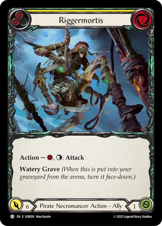 Riggermortis (Yellow) [SGB019] (Silver Age Chapter 3) | Card Citadel