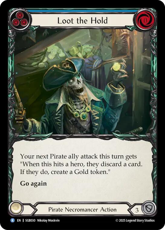 Loot the Hold (Blue) [SGB030] (Silver Age Chapter 3) | Card Citadel