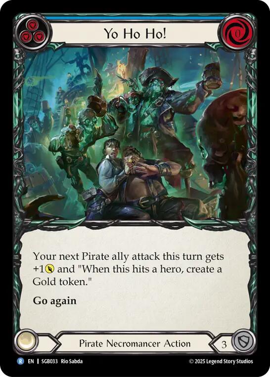 Yo Ho Ho! (Blue) [SGB033] (Silver Age Chapter 3) | Card Citadel