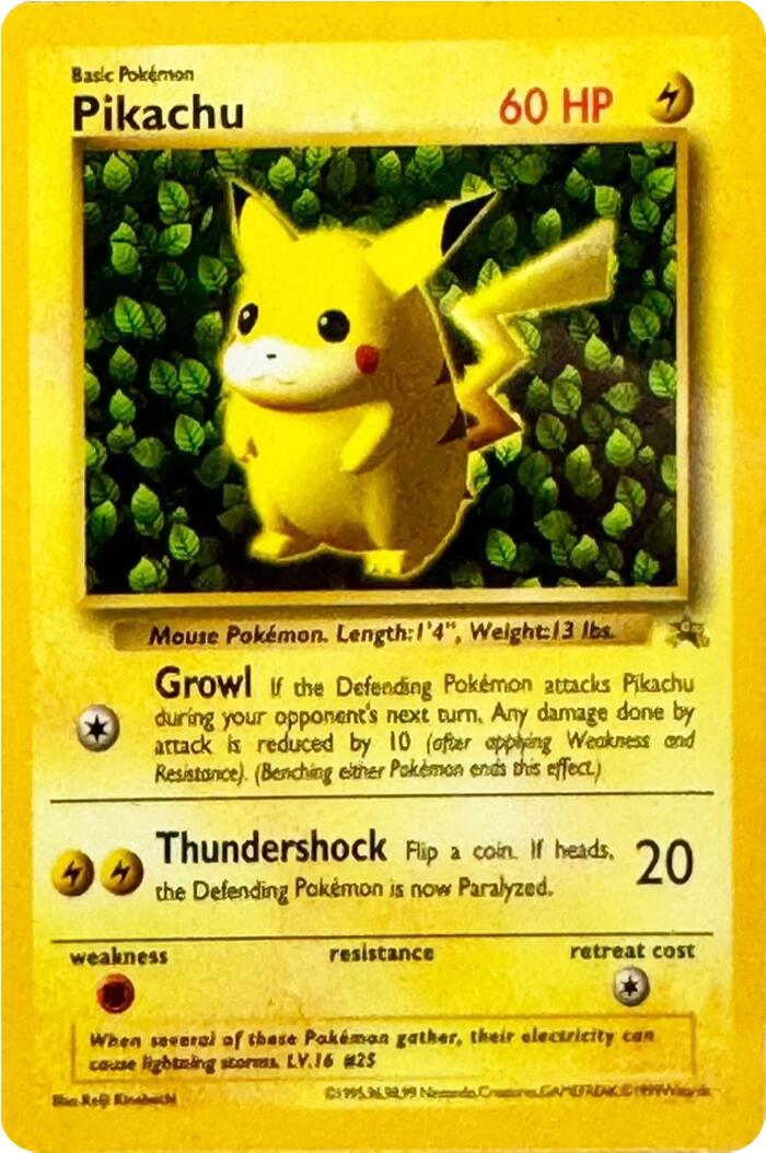 Pikachu (Corocoro Grey Star) [Player Placement Trainer Promos] | Card Citadel