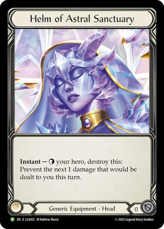 Helm Of Astral Sanctuary [LGS452] (Promo)  Cold Foil | Card Citadel