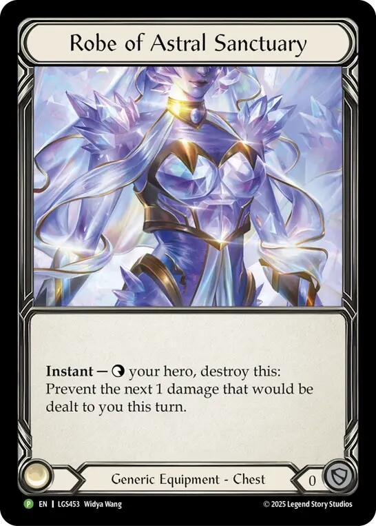 Robe Of Astral Sanctuary [LGS453] (Promo)  Cold Foil | Card Citadel