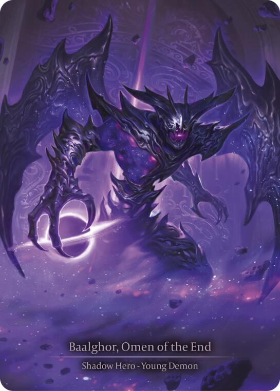 Baalghor, Omen of the End (Marvel) [IAR159-MV] (Omens of the Third Age)  Cold Foil | Card Citadel