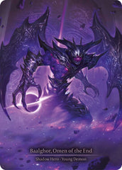 Baalghor, Omen of the End (Marvel) [IAR159-MV] (Omens of the Third Age)  Cold Foil | Card Citadel