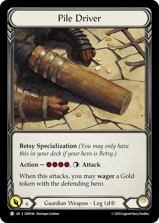 Pile Driver [GEM146-CF] (Gem Pack 5)  Cold Foil | Card Citadel