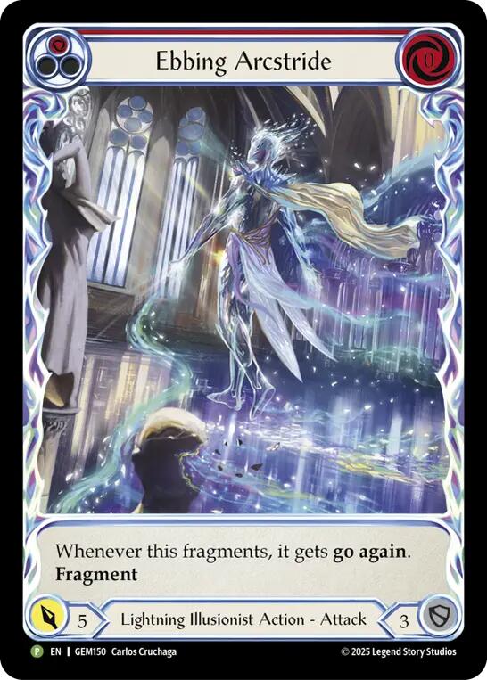 Ebbing Arcstride (Red) [GEM150] (Gem Pack 5) | Card Citadel