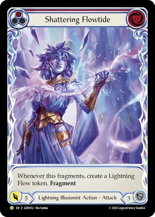 Shattering Flowtide (Red) [GEM152] (Gem Pack 5) | Card Citadel