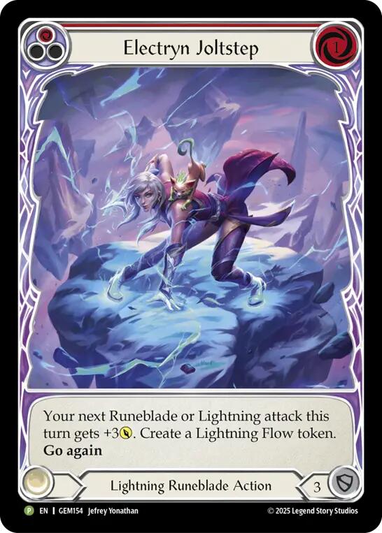 Electryn Joltstep (Red) [GEM154] (Gem Pack 5) | Card Citadel