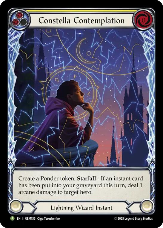 Constella Contemplation (Yellow) [GEM156] (Gem Pack 5) | Card Citadel