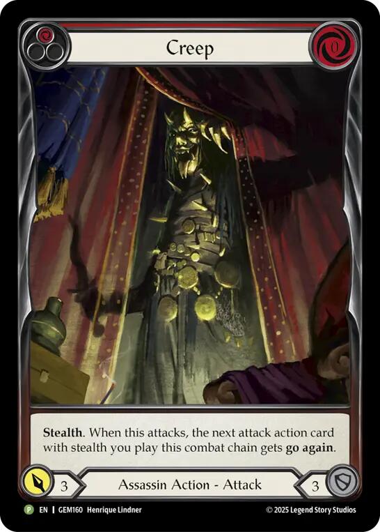 Creep (Red) [GEM160] (Gem Pack 5) | Card Citadel