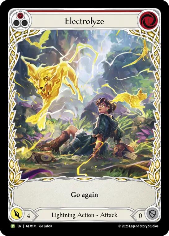 Electrolyze (Red) [GEM171] (Gem Pack 5) | Card Citadel