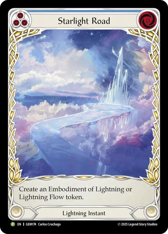 Starlight Road (Blue) [GEM174] (Gem Pack 5) | Card Citadel