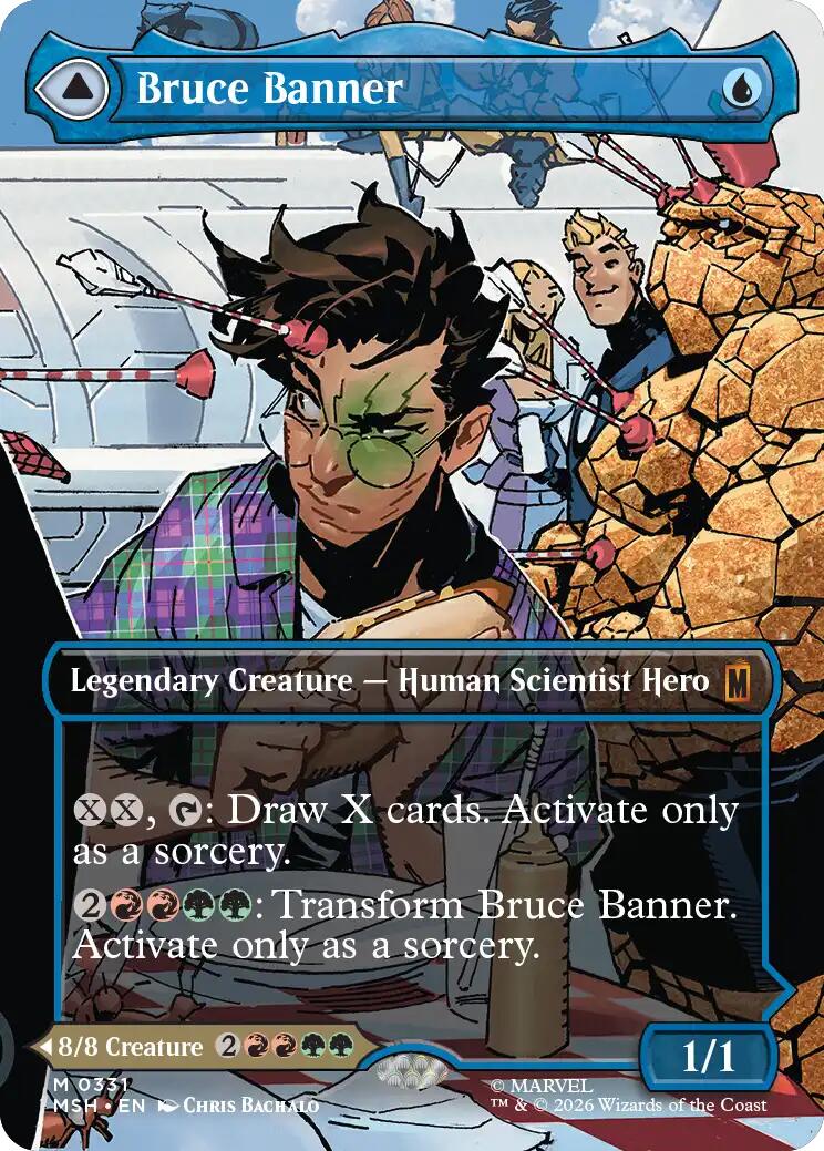 Bruce Banner (Borderless) (0331) [Marvel Super Heroes] | Card Citadel