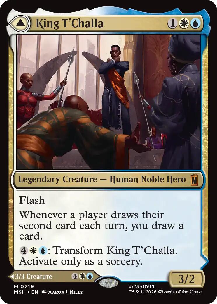 King T'Challa [Marvel Super Heroes] | Card Citadel