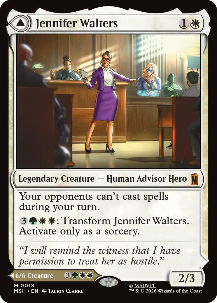 Jennifer Walters // The Sensational She-Hulk [Marvel Super Heroes] | Card Citadel