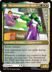 Jennifer Walters // The Sensational She-Hulk [Marvel Super Heroes] | Card Citadel