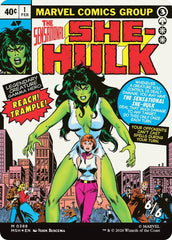Jennifer Walters // The Sensational She-Hulk (Borderless) (0388) [Marvel Super Heroes] | Card Citadel
