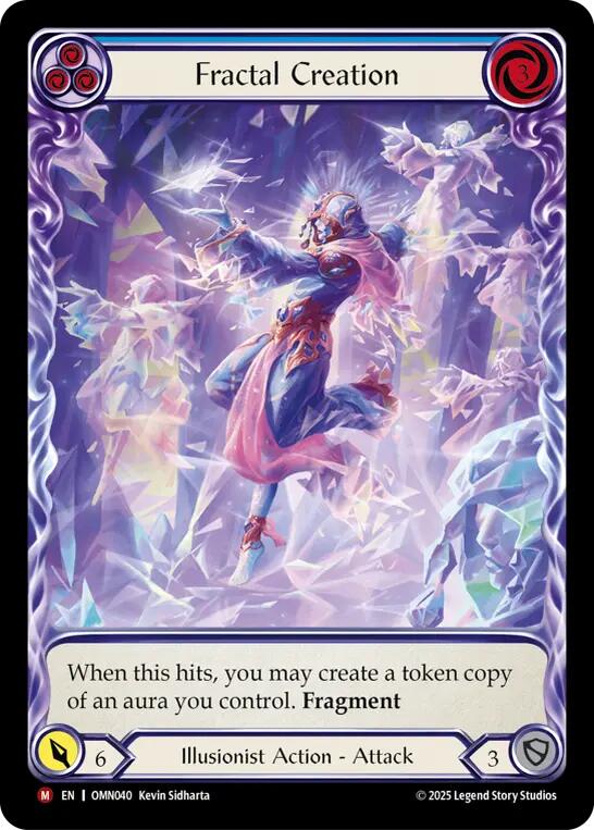 Fractal Creation (Extended Art) [OMN040] (Omens of the Third Age)  Cold Foil | Card Citadel