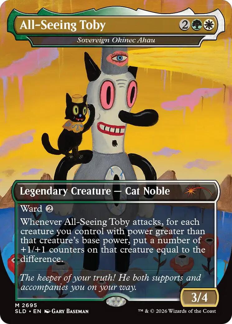 All-Seeing Toby - Sovereign Okinec Ahau [Secret Lair Drop Series] | Card Citadel