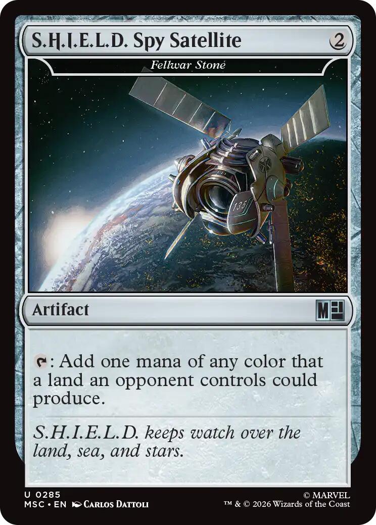 S.H.I.E.L.D. Spy Satellite - Fellwar Stone [Marvel Super Heroes Commander] | Card Citadel