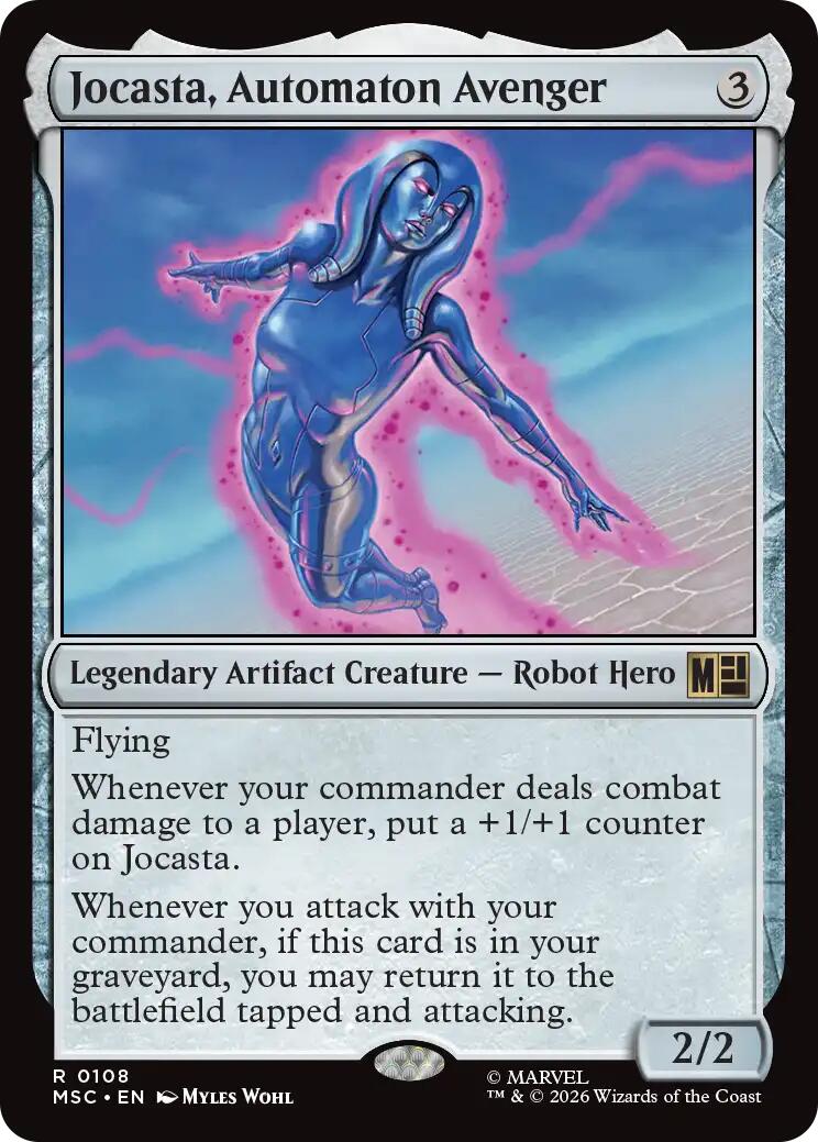 Jocasta, Automaton Avenger (Surge Foil) [Marvel Super Heroes Commander] | Card Citadel