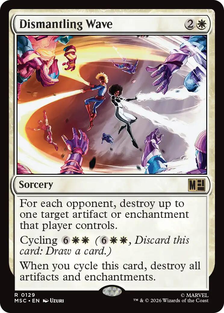 Dismantling Wave (Surge Foil) [Marvel Super Heroes Commander] | Card Citadel