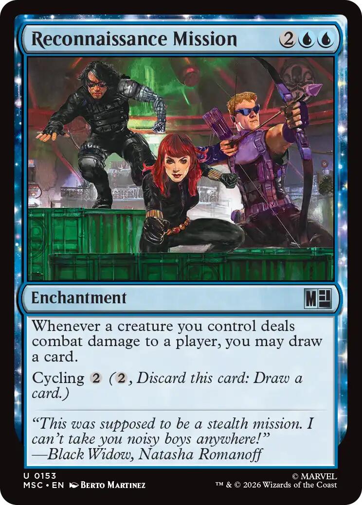 Reconnaissance Mission (Surge Foil) [Marvel Super Heroes Commander] | Card Citadel
