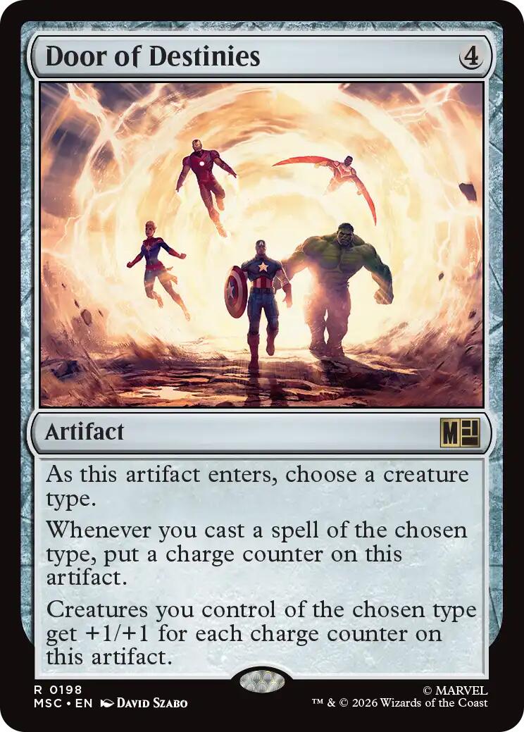 Door of Destinies (Surge Foil) [Marvel Super Heroes Commander] | Card Citadel