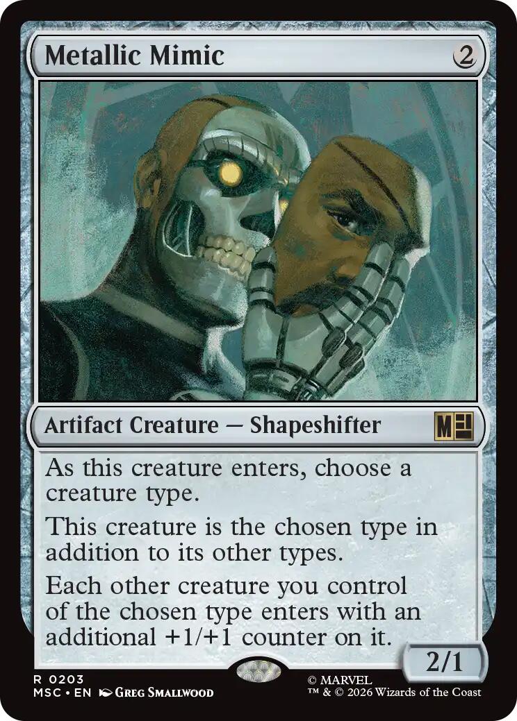 Metallic Mimic (Surge Foil) [Marvel Super Heroes Commander] | Card Citadel