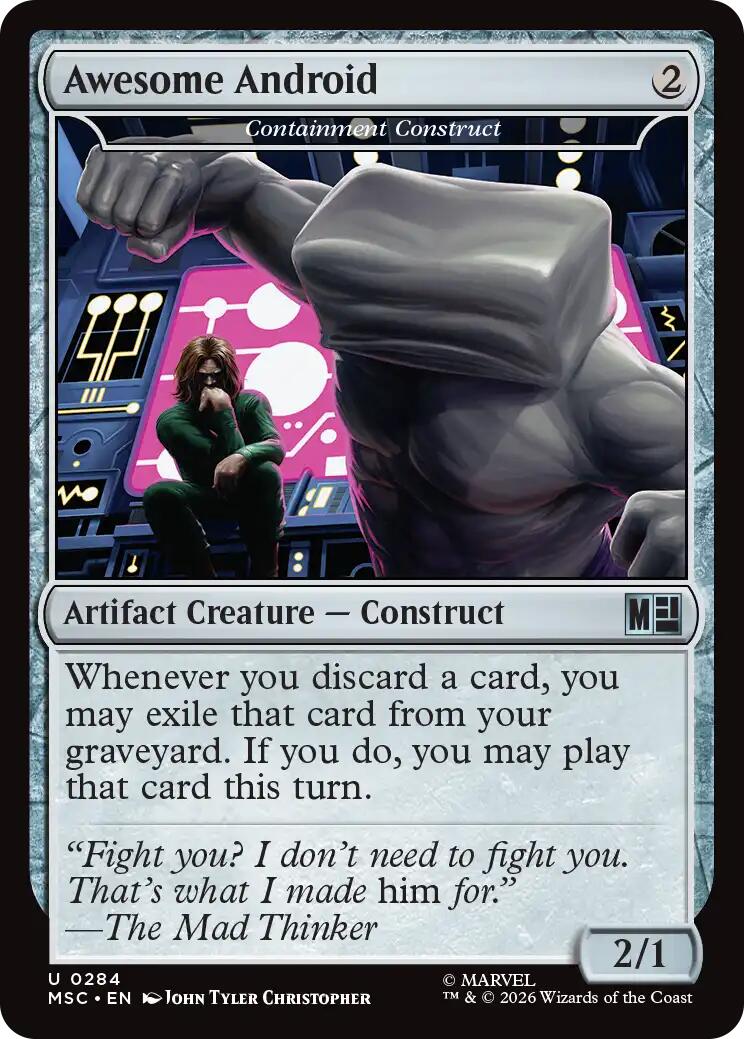 Awesome Android - Containment Construct [Marvel Super Heroes Commander] | Card Citadel