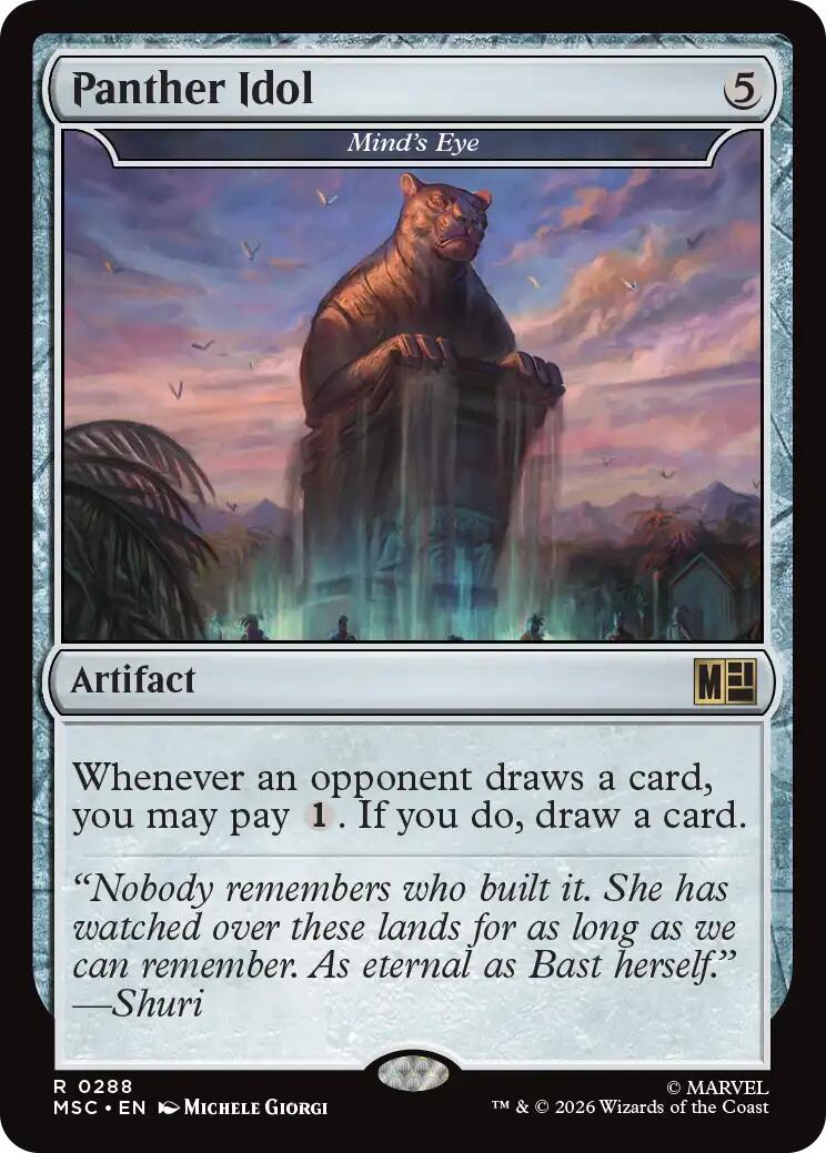 Panther Idol - Mind's Eye [Marvel Super Heroes Commander] | Card Citadel