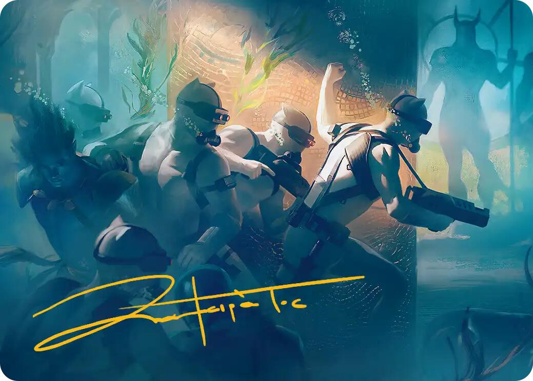 Martial Coup Art Card (Gold-Stamped Signature) [Marvel Super Heroes Art Series] | Card Citadel