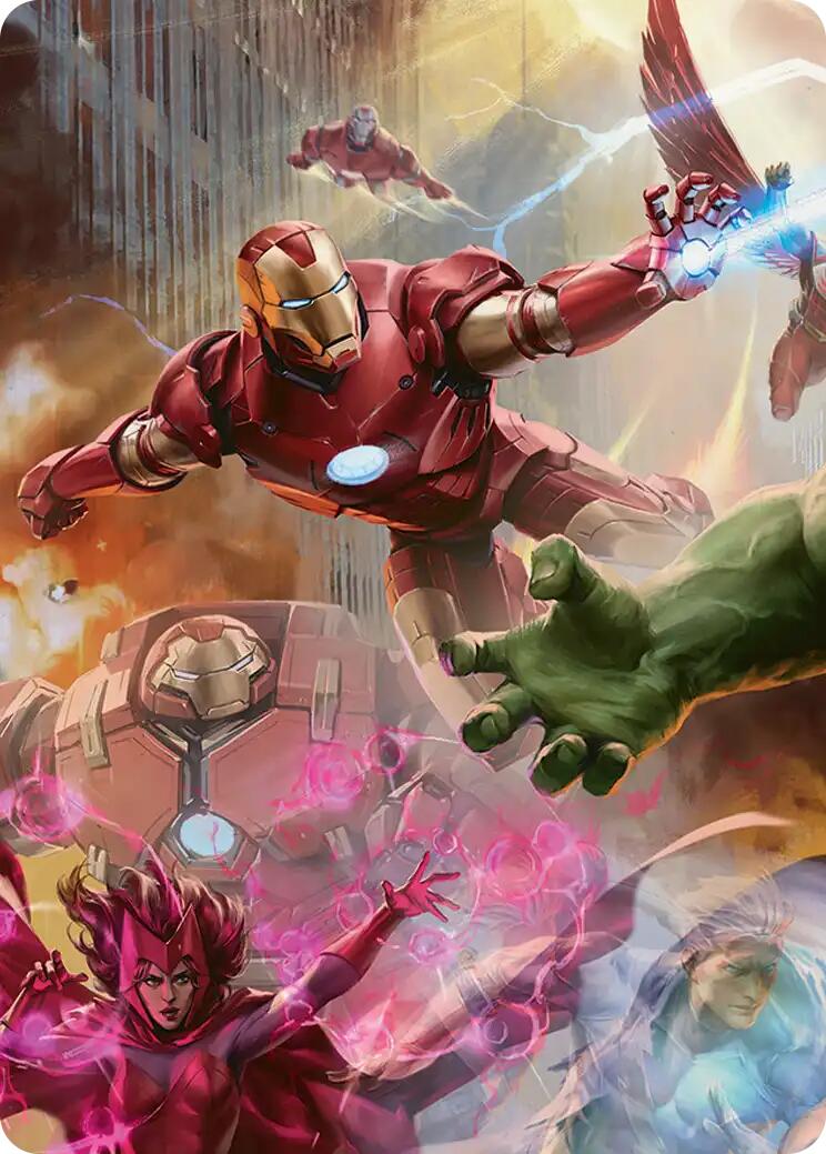 Iron Man, Futurist Paragon Art Card [Marvel Super Heroes Art Series] | Card Citadel