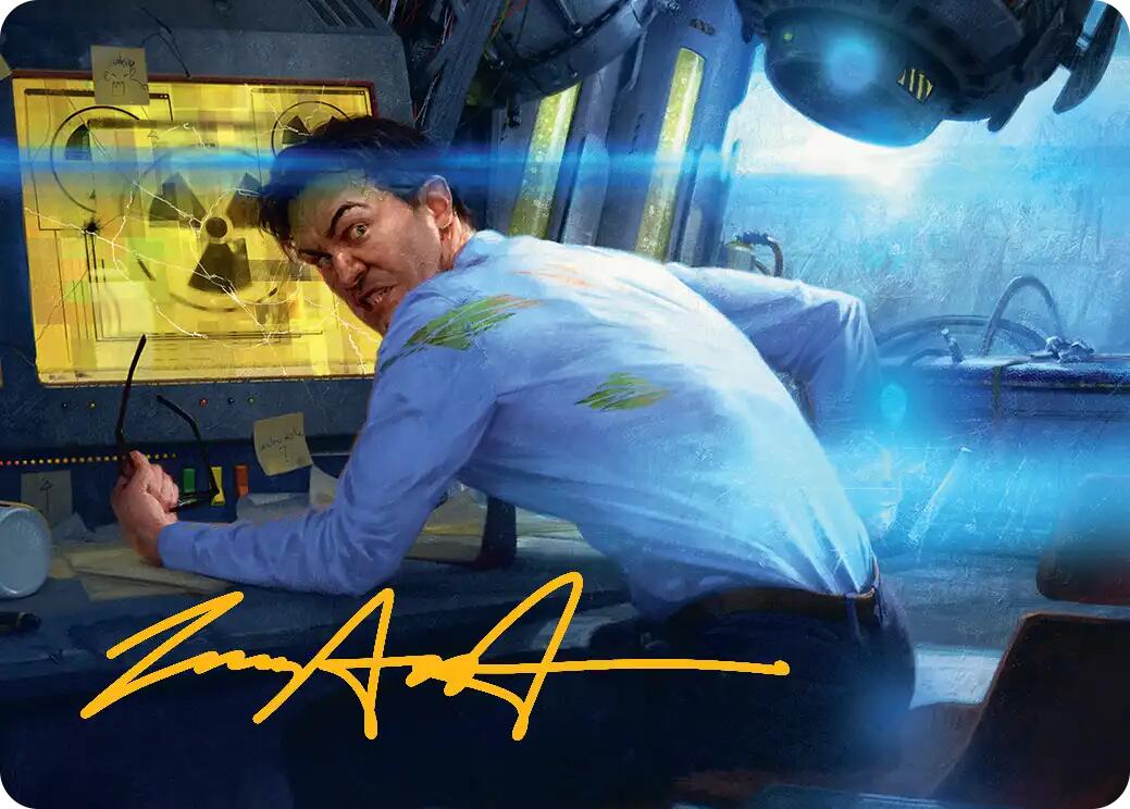 Bruce Banner Art Card (Gold-Stamped Signature) [Marvel Super Heroes Art Series] | Card Citadel