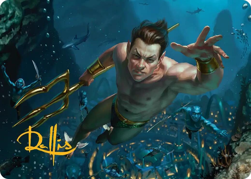 Namor the Sub-Mariner Art Card (Gold-Stamped Signature) [Marvel Super Heroes Art Series] | Card Citadel