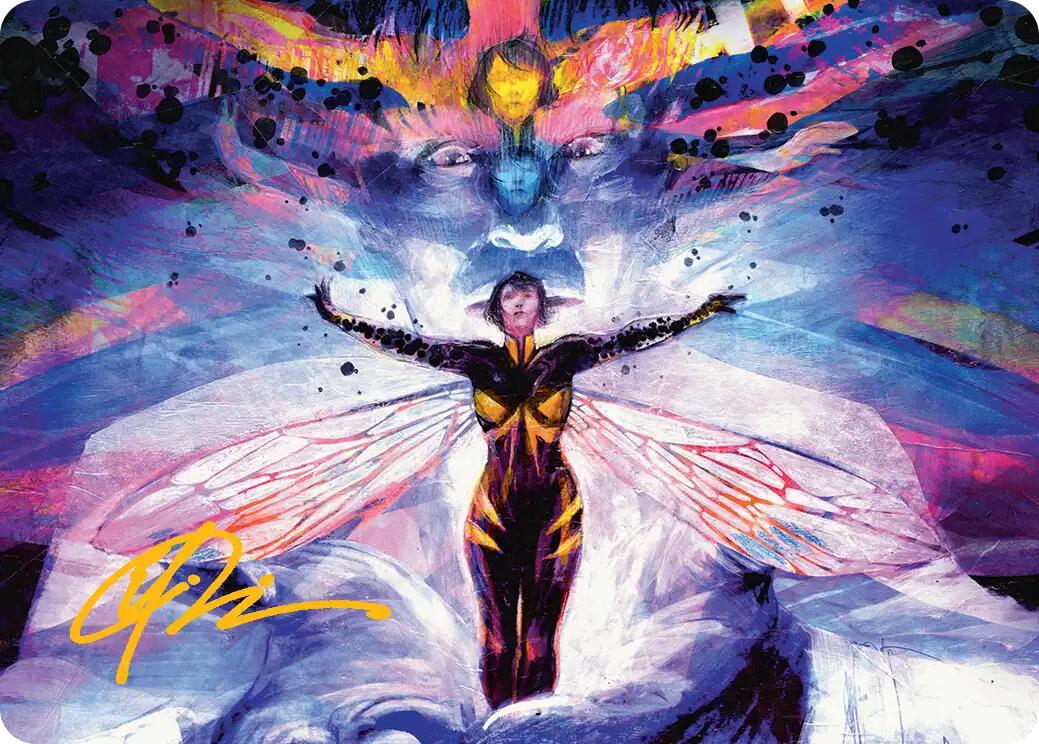Pym Particles Art Card (Gold-Stamped Signature) [Marvel Super Heroes Art Series] | Card Citadel