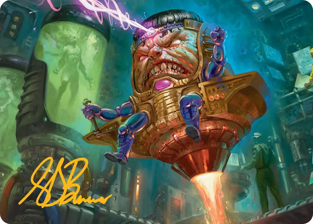 M.O.D.O.K. Art Card (Gold-Stamped Signature) [Marvel Super Heroes Art Series] | Card Citadel